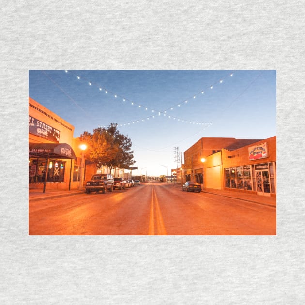 Night street scene Gallup, Gallup Charms Along Route 66 in New Mexico by brians101